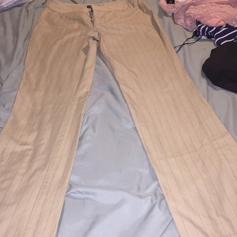 Pen stripe dress pants